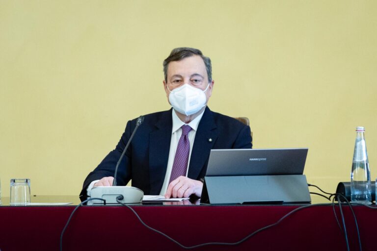 Governo, il discorso di Draghi al Senato (in pdf)