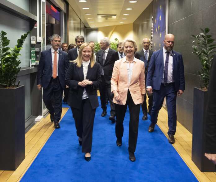 meloni ue von der leyen
