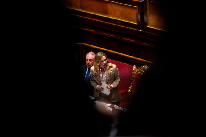 meloni aula senato